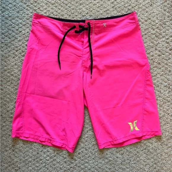 Hurley Phantom Pink Board Shorts - Picture 1 of 4